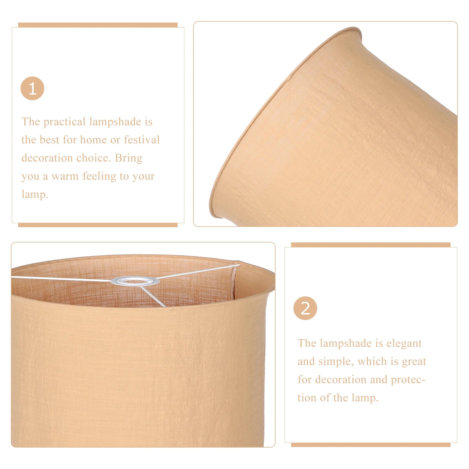 

Foldable Fabric For Table Floor Chandelier Dustproof Light Shade Lightweight Portable Home Office Coffee Shop Use Lamp Shades