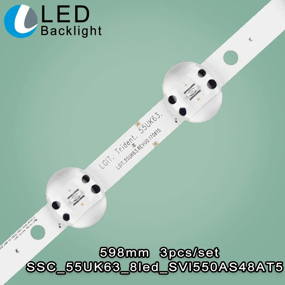 LED Backlight TV Strip UK63 55UK6400PLF 55UK6300PLB 55UM7600PLA 55UM7000PLC 5UM7660PLA 55UM7300AUE 55UK6300PLB 55UK6200 55UK6470