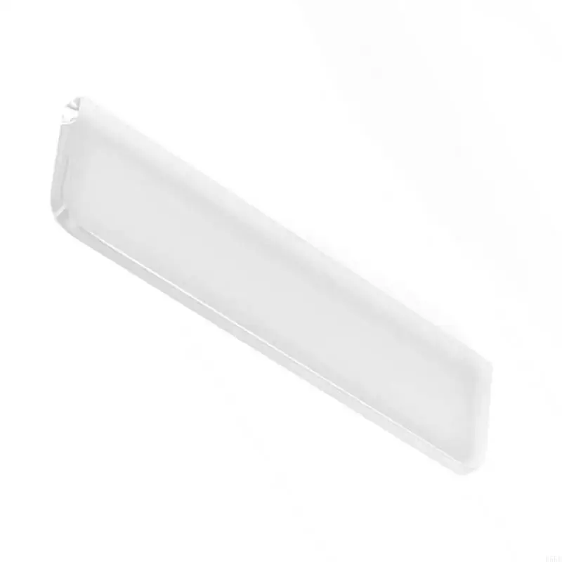 E65E Frosted Acrylic Wrist Rest for Enhances Typing Experience, Fits Most Keyboards 61 87 104Keys