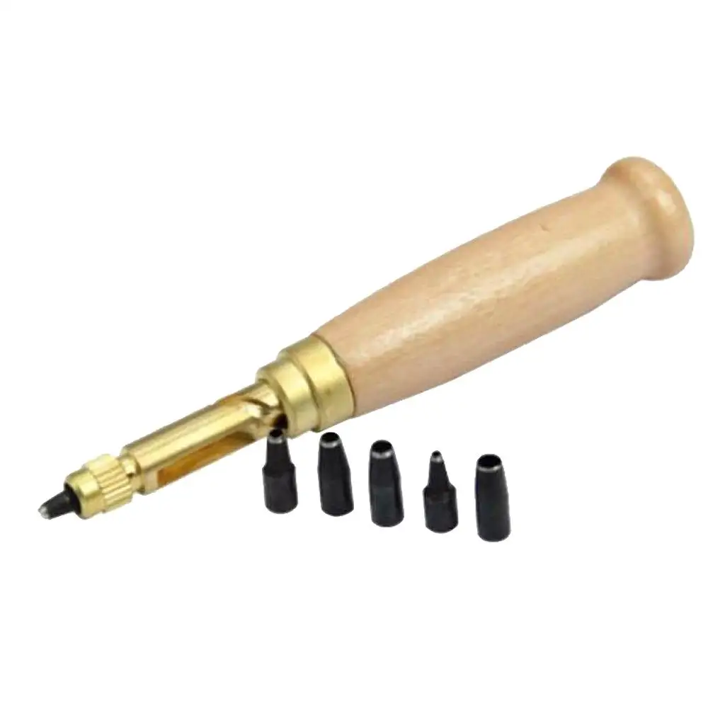 Adjustable Center Punch Automatic Hole Impact with 1.5mm-4mm Puncher Bits