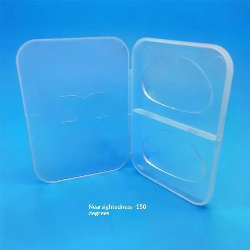 Stick-on Myopic Lenses Portable Silicone: Nearsighted Patch Adhesive Lens Waterproof Vision Correction Insert Goggle