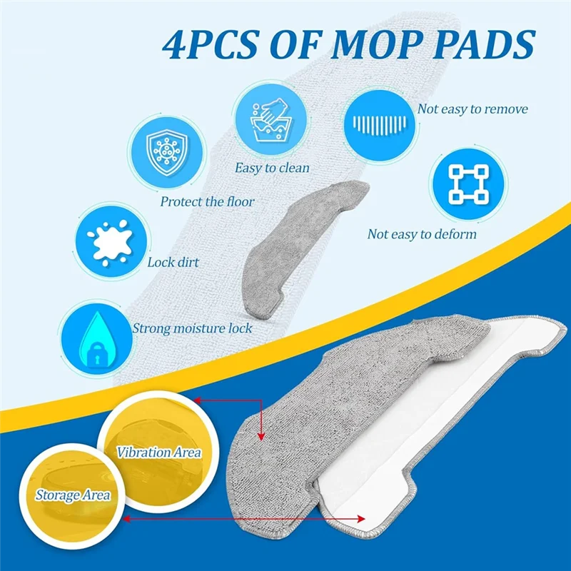 A83X-para Airrobo P20/P30 repuestos de aspiradora juego de accesorios piezas de repuesto