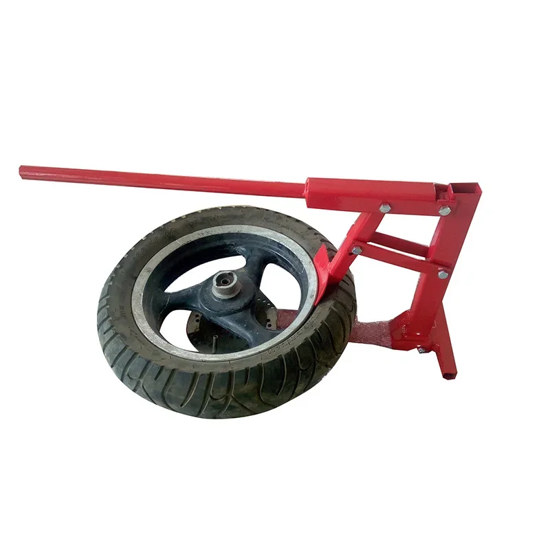 Portable Manual Tire Stripping Machine Detachable Tire Grilling Machine Special Tire Repair Tool for Motorcycle