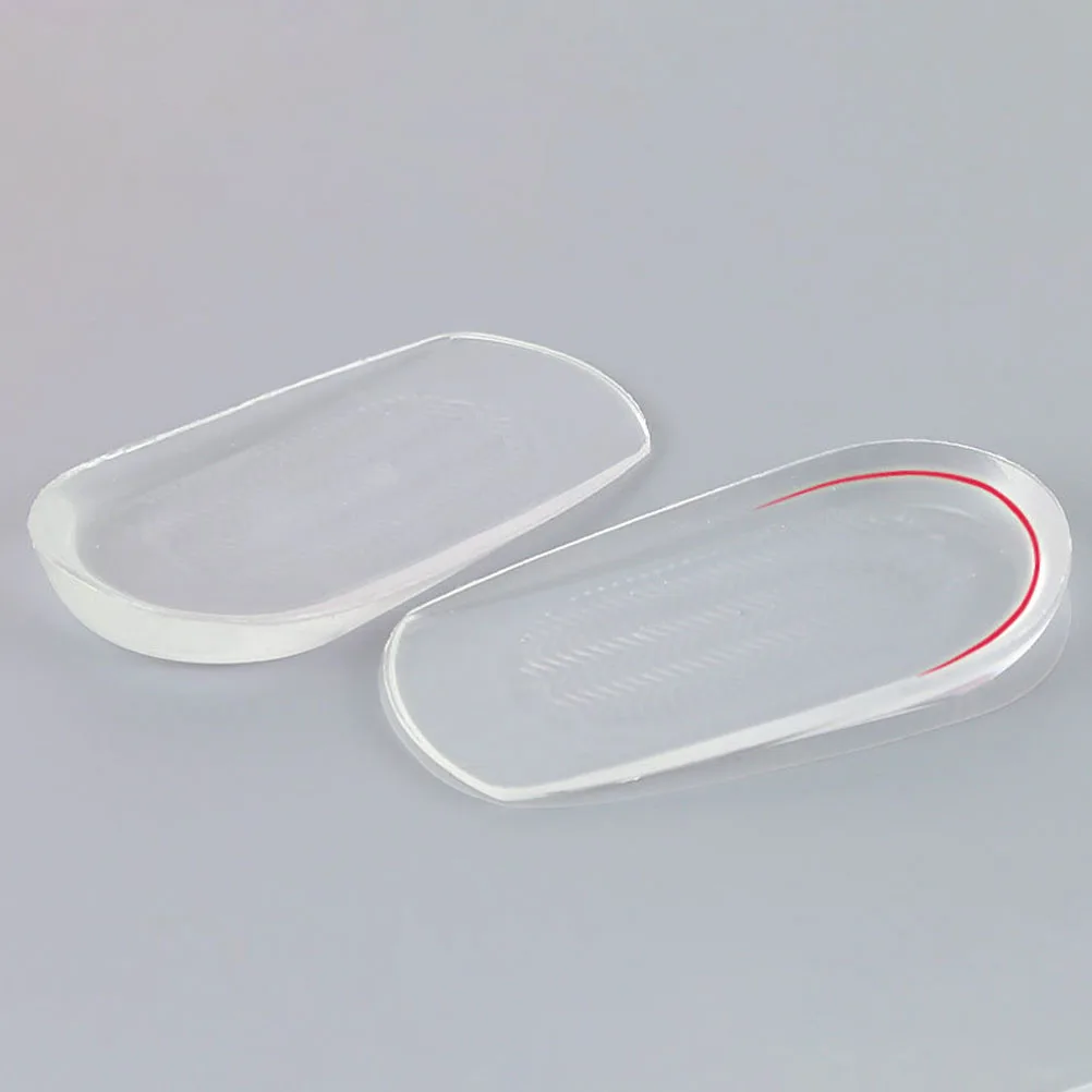 

2 Pairs Heel Pad Inserts Cushions Self adhesive High Insole for Men Women Gel Foot Pads Shoe Inserts Reduce Pain Comfortable
