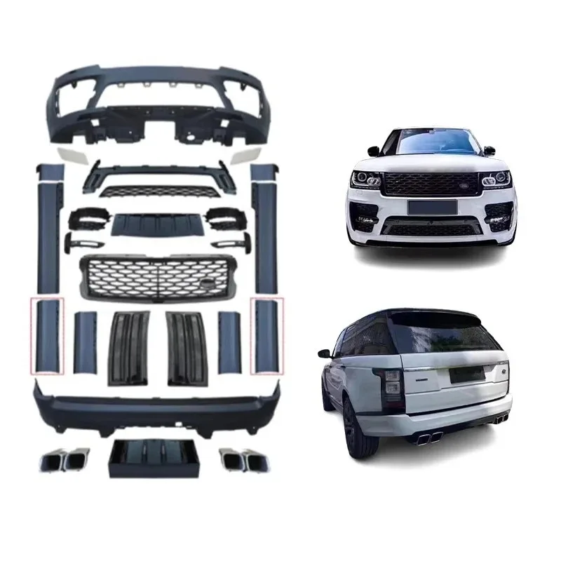 

New Condition Car Modification with Front Bumper Rear Bumper Grille Door Panel Body Kit for 2013-2017 SVO
