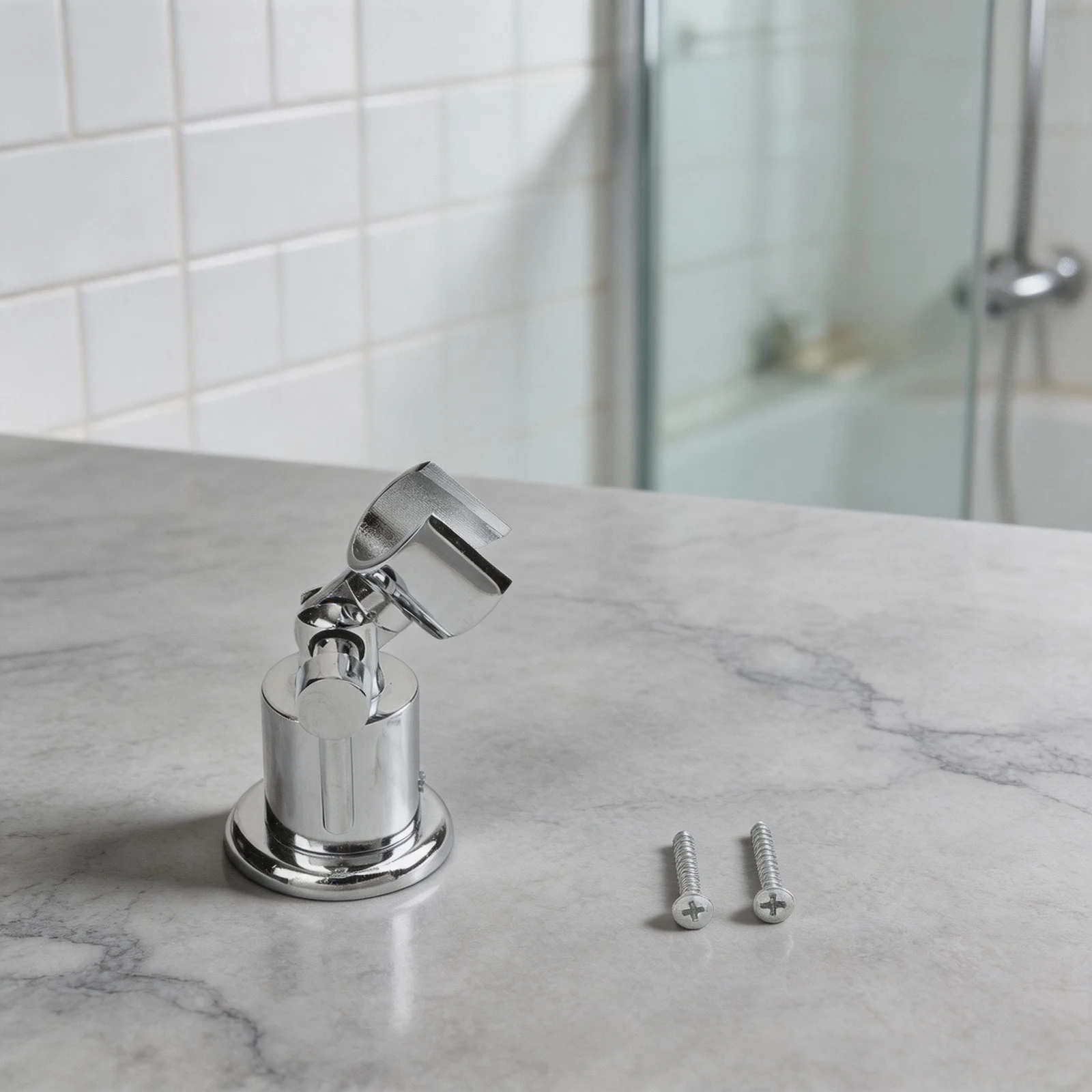 As Shown Adjustable Shower Bracket Flexible Direction For Optimal Shower Versatile Compatibility With Shower Heads