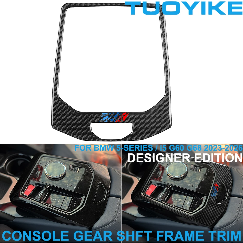 lhd-rhd-revetement-decoratif-de-console-centrale-en-veritable-fibre-de-carbone-souple-pour-cadre-de-levier-de-vitesse-pour-bmw-serie-5-i5-g60-g68-2023