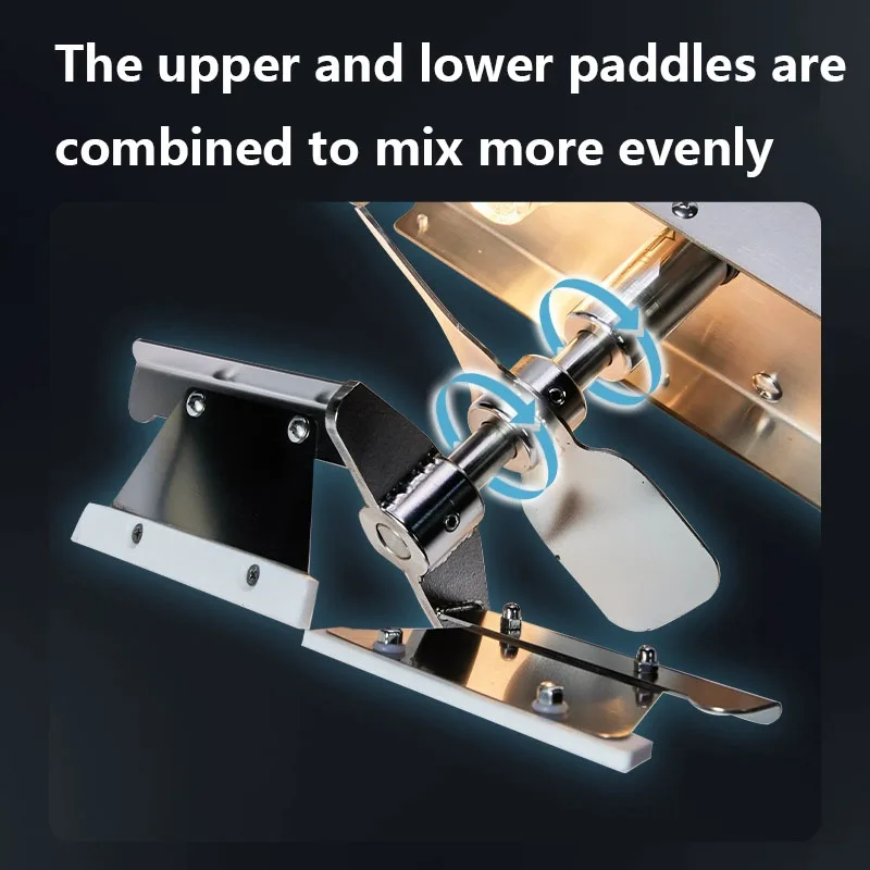 Commercial Hot Pot Sauce Frying Machine Small Kitchen Stir Fry Machine 17L Large Capacity Food Sauce Pot Boil Automatic Stirrer