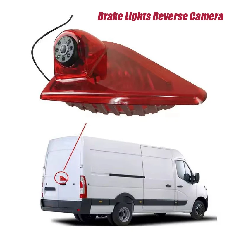 For Renault For Nissan For Opel RV High Mounted Brake Lights  Reverse Camera Rearview Camera Waterproof Shockproof