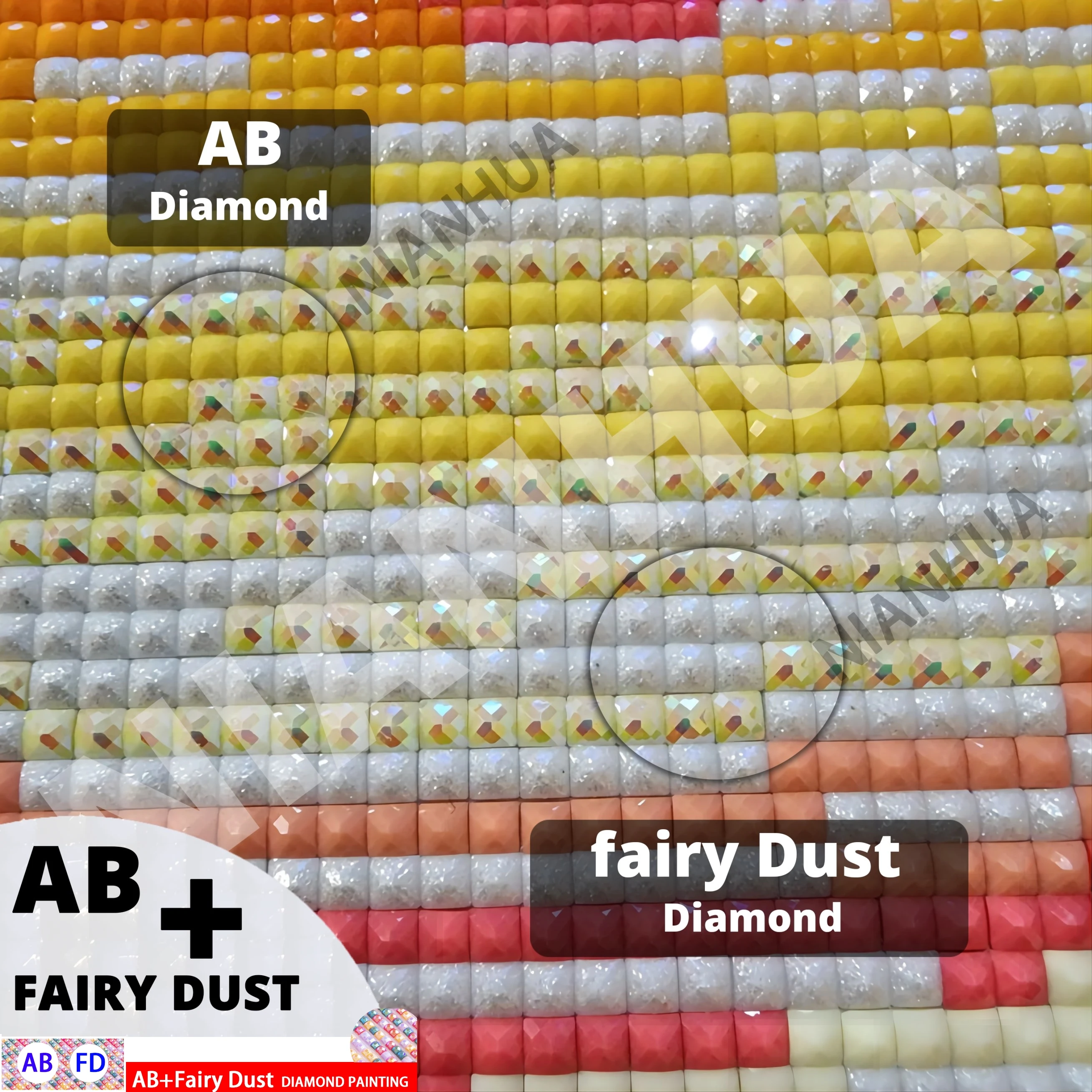 AB الجنية الغبار 2025 لطيف Chikawa مانغا شخصية الماس طقم الطلاء انمي ياباني 5D اليدوية الفن هدية الحرف ديكور المنزل هدية #4