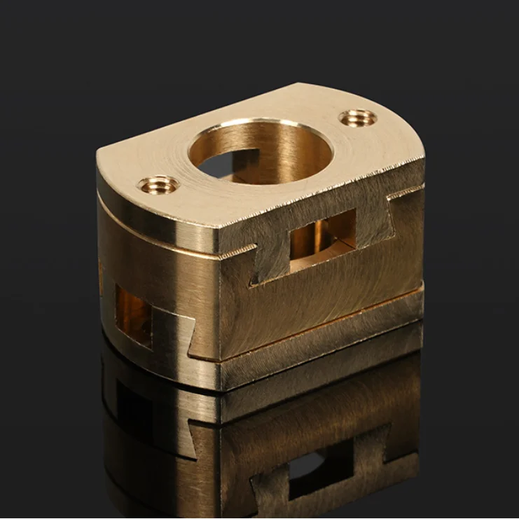 

Oldham Coupling Ender 3 V2 CR10 CR10S Pro T8 Screw Coupler Z-Axis 8MM Brass Lead Screw Hot Bed For 3D Printer Parts