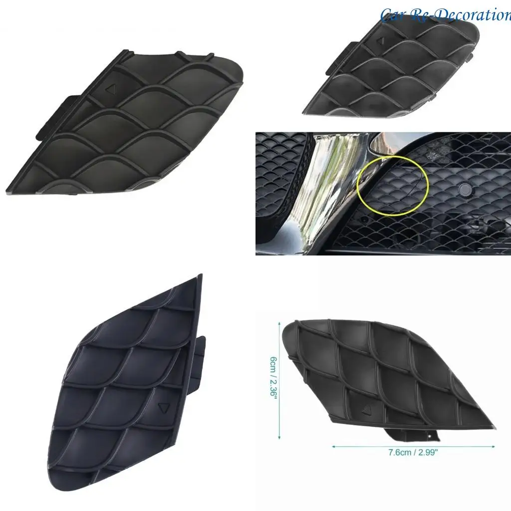 

R58D 2928855722 Front Bumper Tow Hook Eye Lid for W292 2015-2019 Front Bumper Tow Hook Cover Easy Install