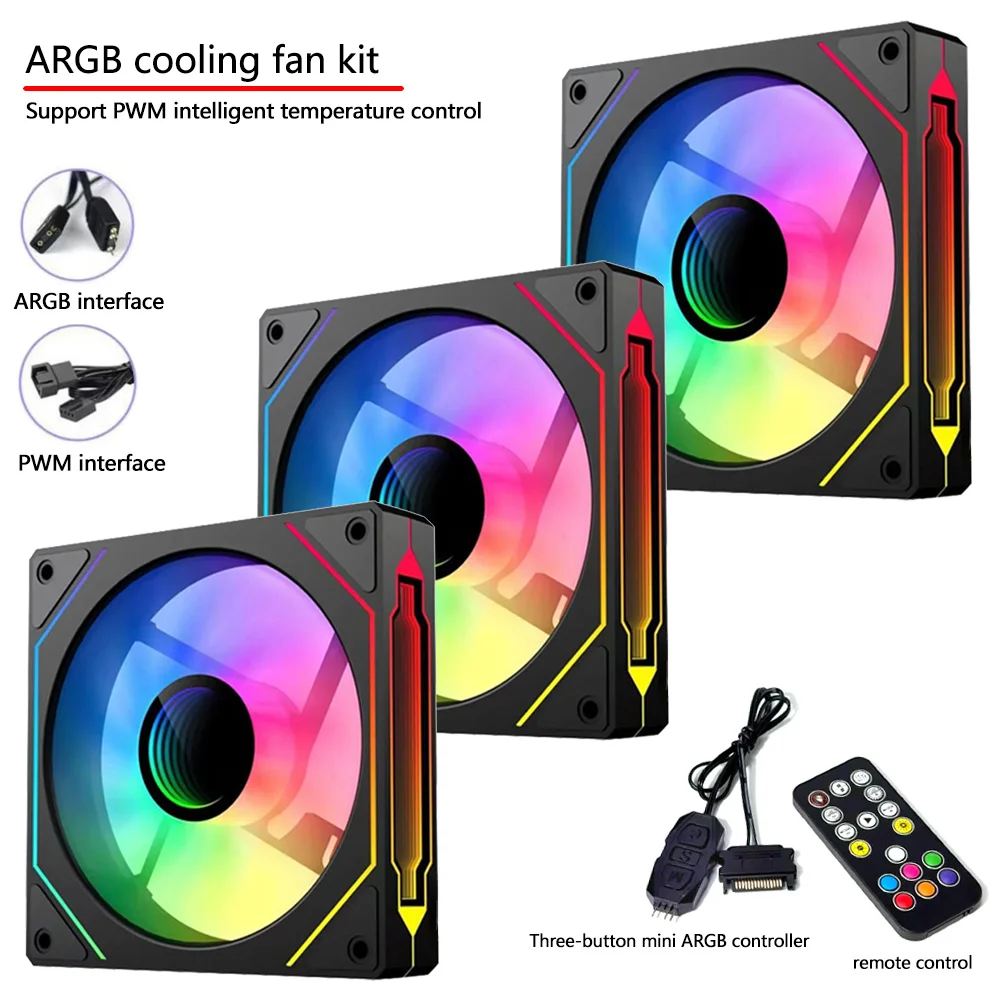 120mm-argb-pwm-pc-cooling-fan-kit-5v-3pin-argb-4pin-pwm-with-mini-controller-silent-gaming-case-fan