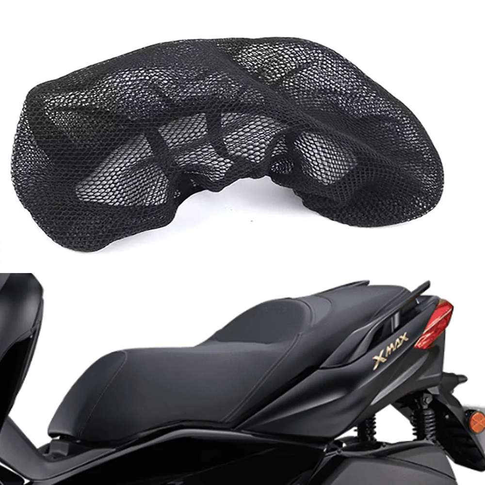 غطاء وسادة مقعد الدراجة النارية ، مقاوم للماء ، شبكة قابلة للتنفس ، 3D ، Yamaha XMAX300 ، XMAX ، من من من من من من من ؟ ؟ ؟ ؟ ، XMAX150