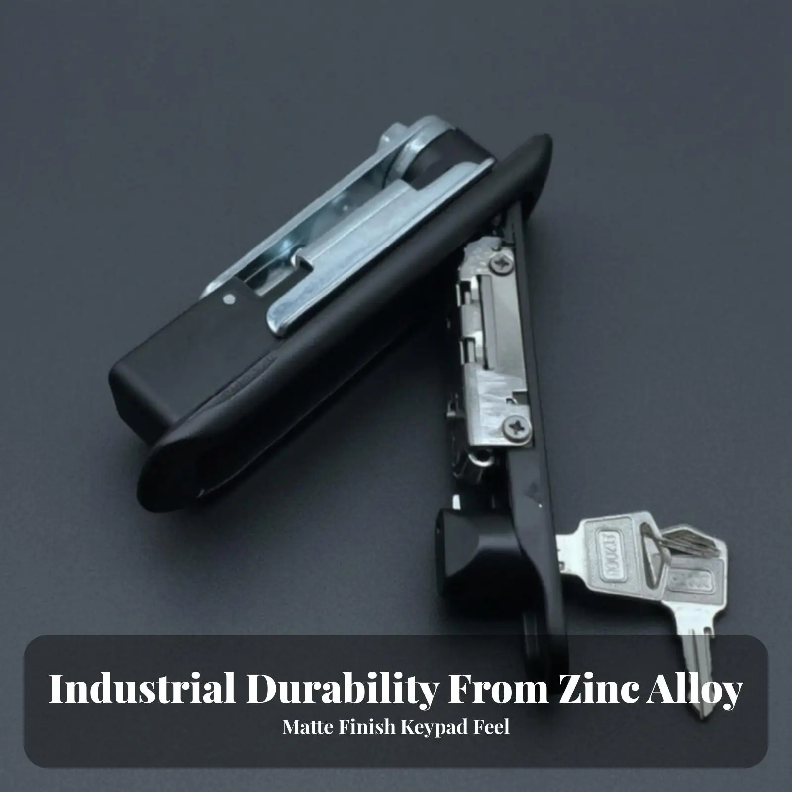Zinc Alloy Cabinet Door Lock Mechanical Keypad for Control Box Multi Point Entry System