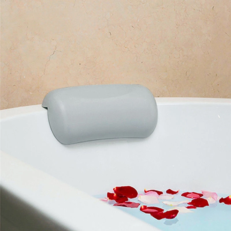 

SPA Bath Pillow Non-Slip Bathtub Headrest Soft Waterproof Bath Pillows With Suction Cups Bath Neck Cushion