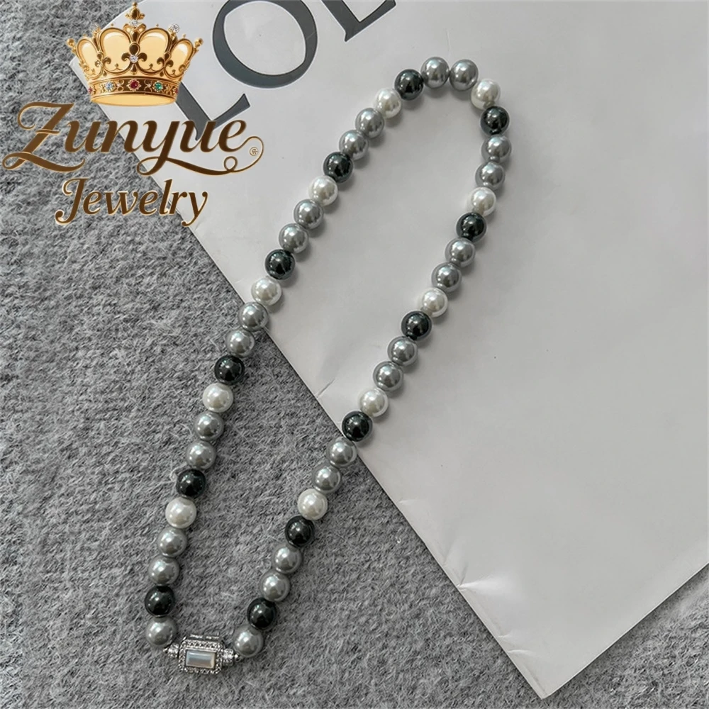 

Pearl Necklace, A Versatile And High-End Sweater Chain With Beaded Necklaces Fashion Jewelry Exquisite Best Selling Charms Fine