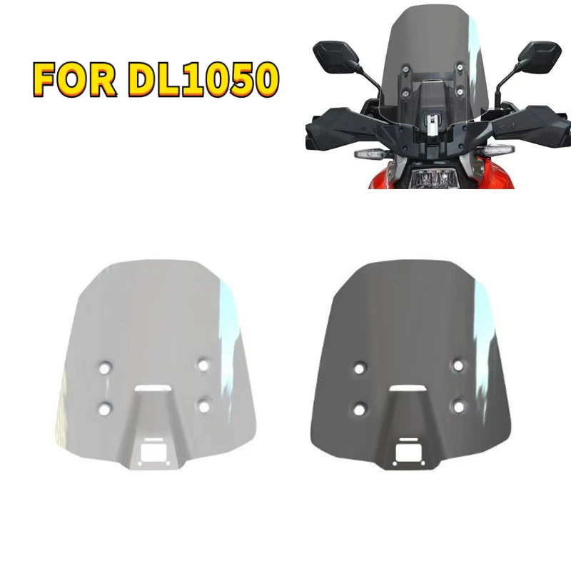 

For Suzuki V-Strom1050 DL1050 Front Windshield Rainboard Windshield Thickened Chest Protection Accessories