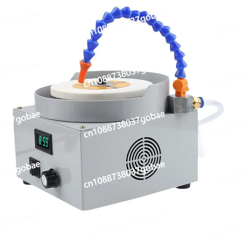 

Небольшой электрический мощный шлифовальный станок для водяных ножей с шлифовальным диском и колесом для сухих и влажных кухонных инструментов