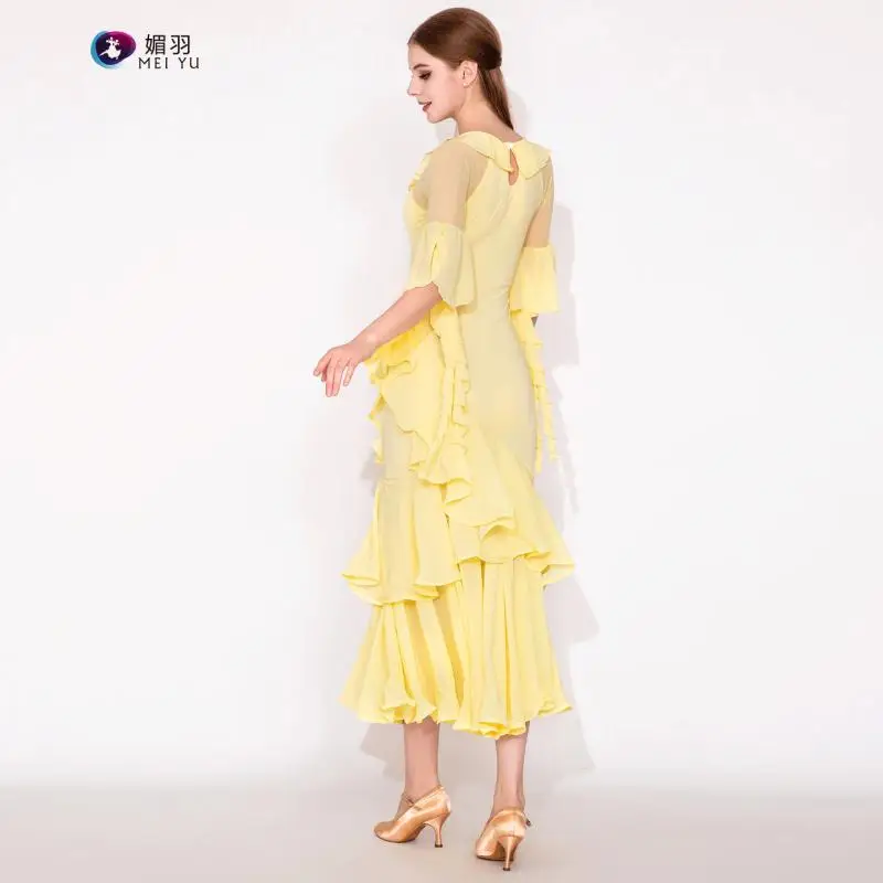 2025 Vrouw Nieuwe Moderne Dans Jurk Nationale Standaard Dans Ballroom Dans Wals Jurk My 940