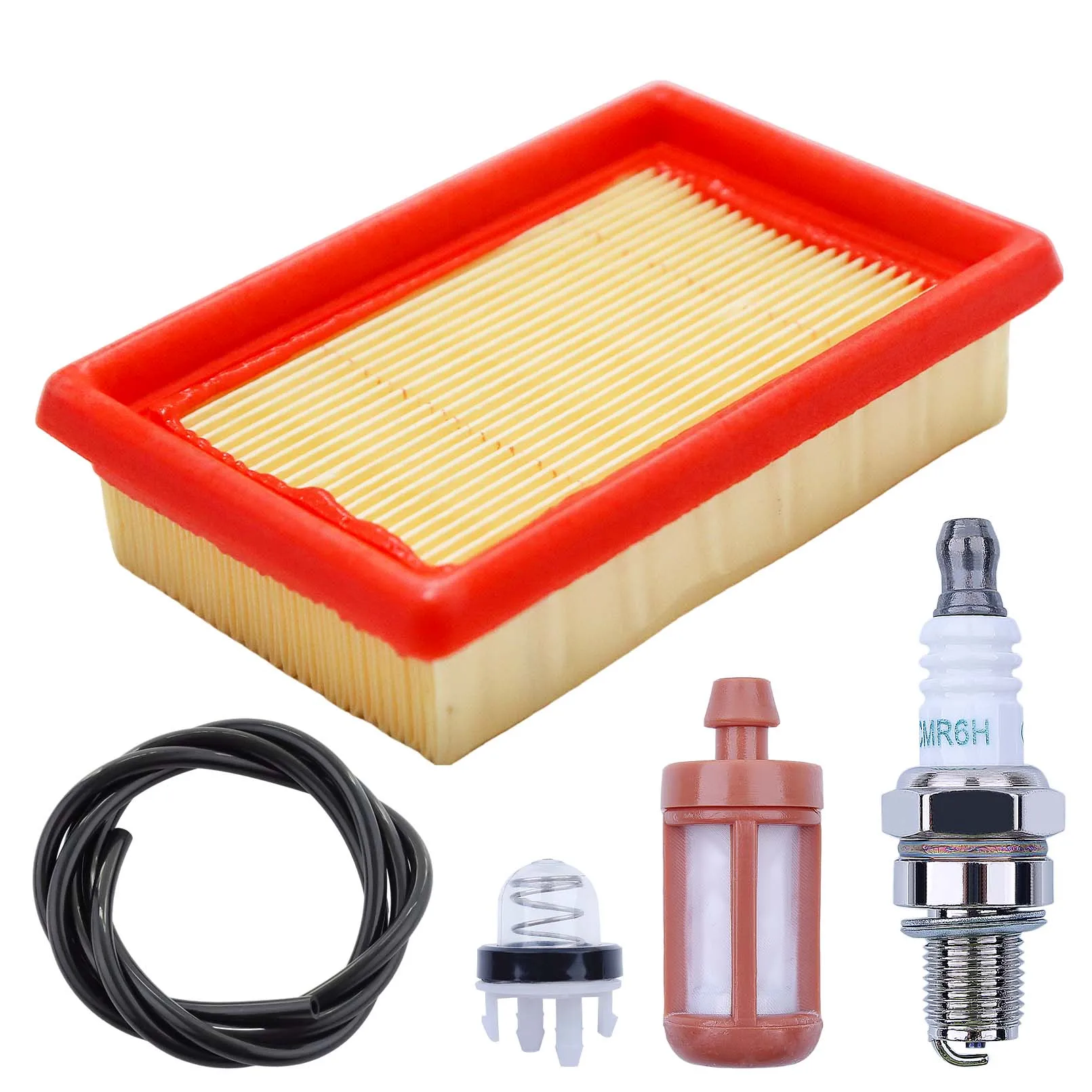 Air Filter Tune-Up Kit for Stihl BR800 BR800C BR800X Backpack Leaf Blower Spark Plug Primer Bulb 4283-141-0300 4283-141-0300B