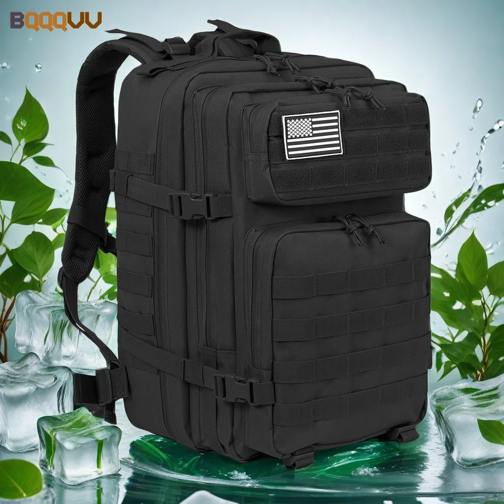 

45L Capacity Men Tactical Backpack 3P Softback Outdoor Waterproof Bug Rucksack For Hiking Camping Hunting Bags