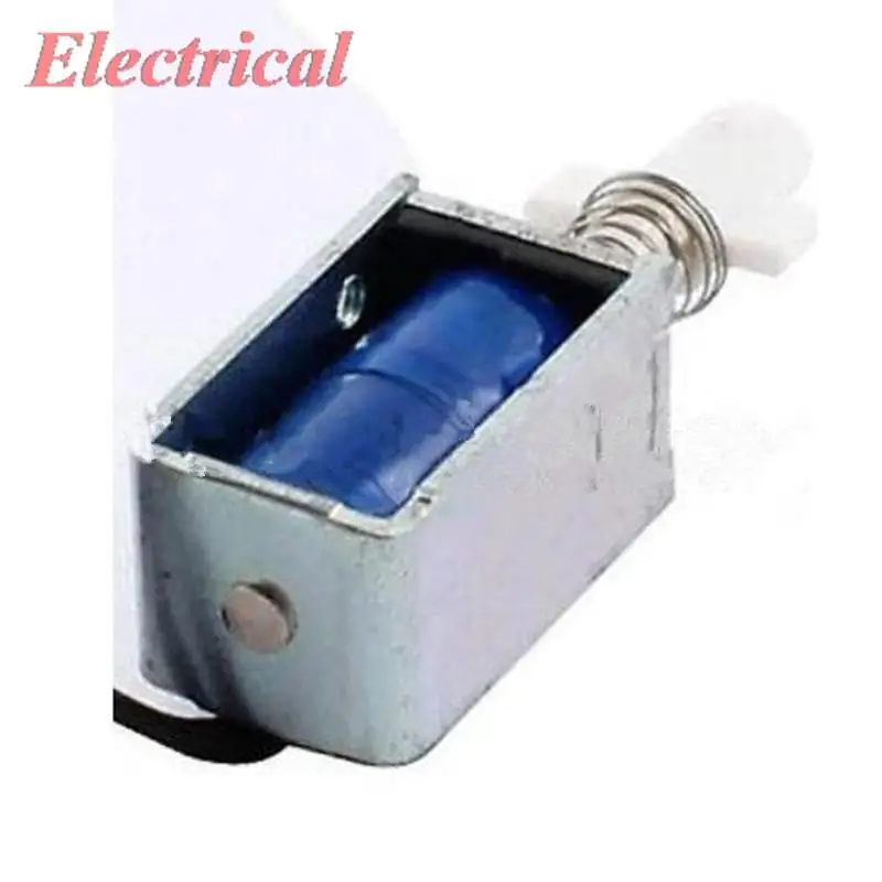 1PC DC 4.5V 20g/3mm Open Frame Actuator Linear Mini Pull Solenoid Electromagnet 20 x 12 x 11mm / 0.8