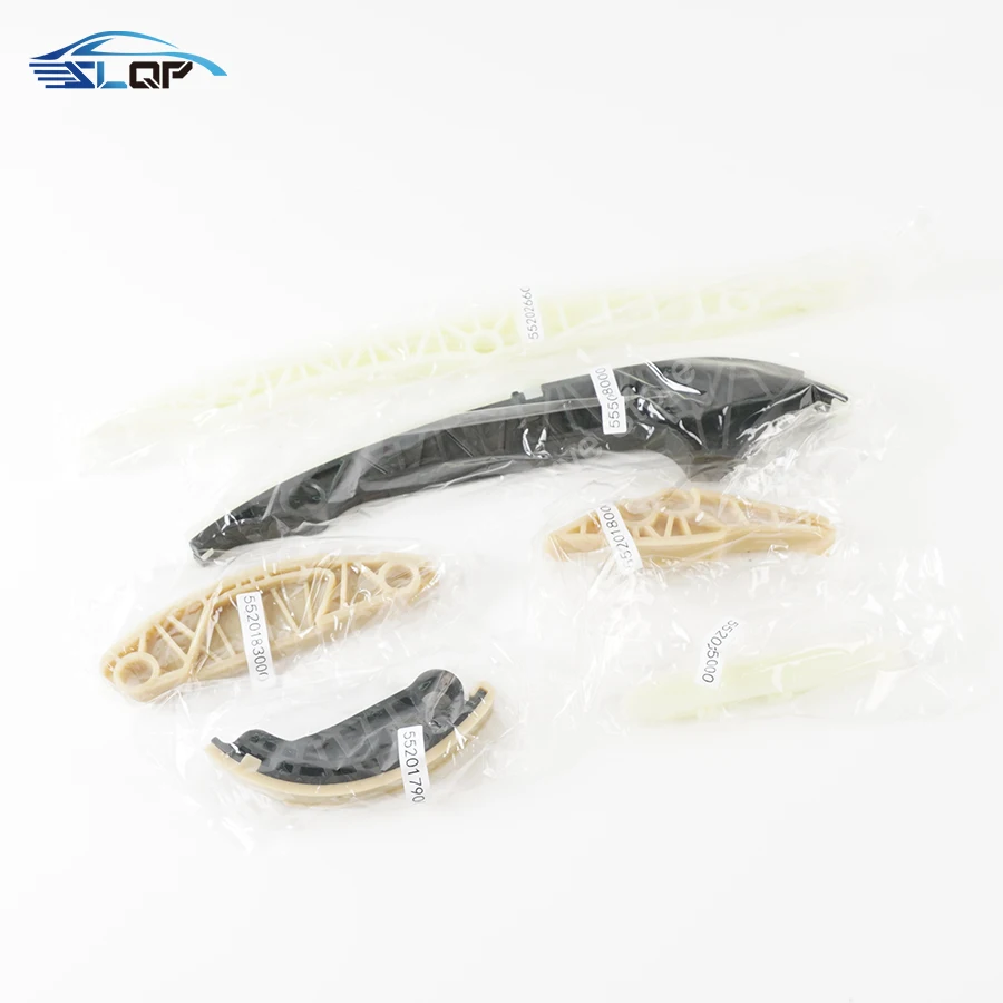 12 PCS For A3 A4 A5 A6 TT Jetta Passat Tiguan CC Golf 6 1.8 2.0 TSI EA888 GEN3 Timing Chain Tensioner Kit Guide rail chain plate