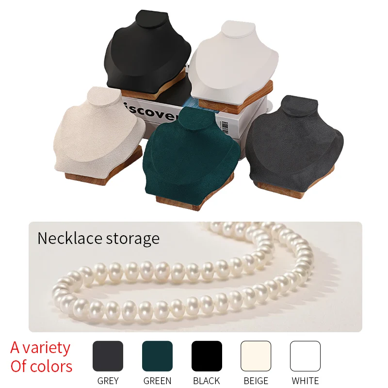1PC, Necklace Display Frame Portrait Model Neck Pendant Jewelry Frame, Neck Model Display Frame Jewelry Necklace Photo Props