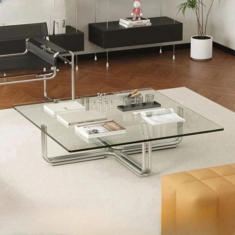 

Modern Minimalist Coffee Table Premium Living Room Trendy Organizer Coffee Table Beauty Nordic Table Basse Pour Salon Furniture