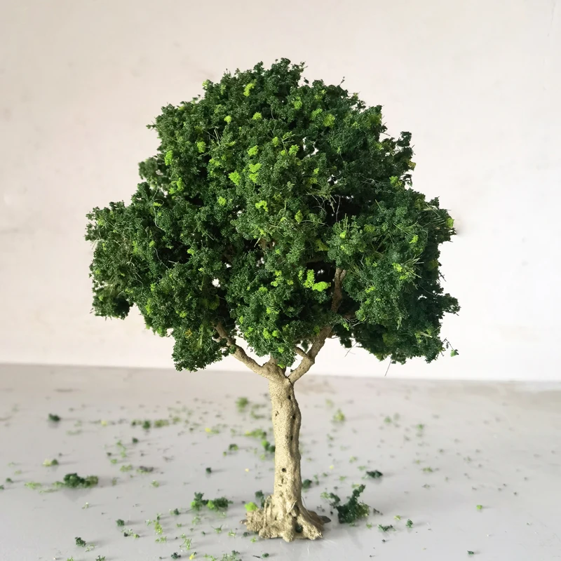 Modèle d'Arbre à Fil de 15cm, 1 Pièce, Construction de Table de Sable, Matériel de Paysage, Train Militaire de Salomon, ACH d'Arbres de Chemin de Fer