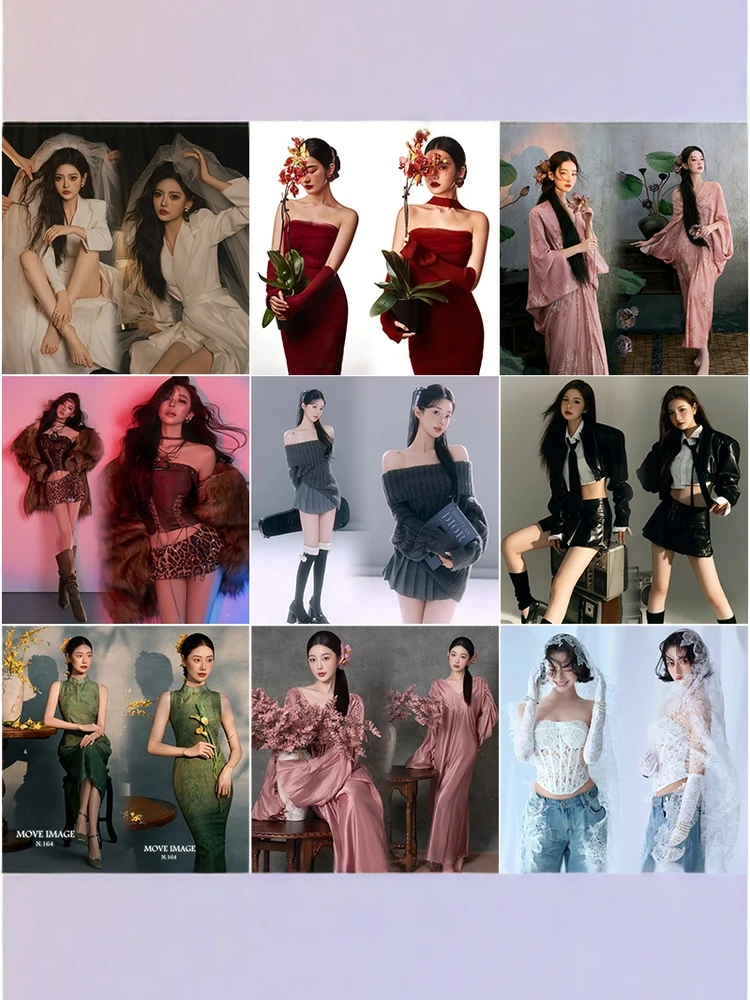 

Новинка 2026: Винтажный корейский стиль, портретная одежда для высококачественной фотосъемки, реквизит для художественных фотостудий