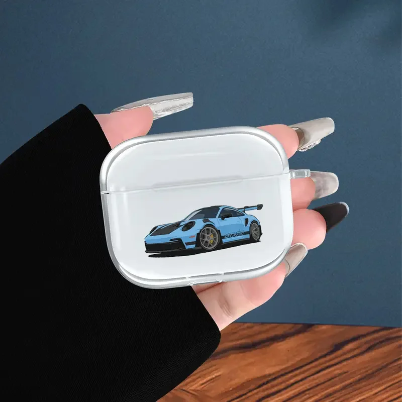 Крутой автомобильный спортивный автомобильный чехол для Airpod Pro2 1 2 3 4 Pro, модный чехол для беспроводных наушников для Air Pods 4rd Gen Funda Крутой автомобильный спортивный автомобильный чехол для Airpod Pro2 1 2 3 4 Pro, модный чехол для беспроводных наушников для Air Pods 4rd Gen Funda