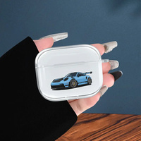 Cool Car Sports Car Case for Airpod Pro2 1 2 3 4 Pro Fashion Wireless Headphone Cover for Air Pods 4rd Gen Funda