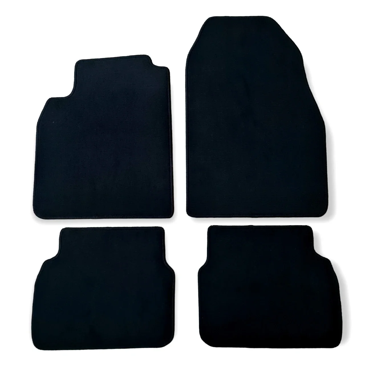 Original Velour Car Floor Mats For SAAB 9-3  2003 to  2014  Waterproof Black Carpet Rugs Auto Liners New