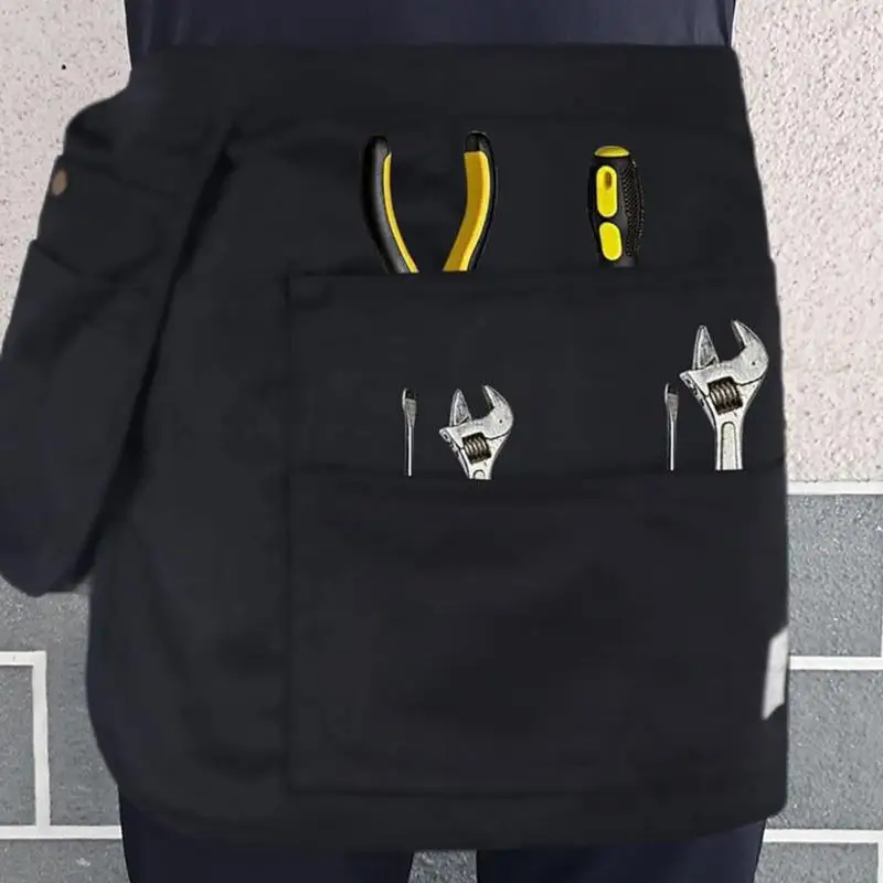 Multifunctional Tool Apron Multi-pocket Apron Garden Garden Multi-purpose Repair Apron Barbecue Cooking Apron Work Apron