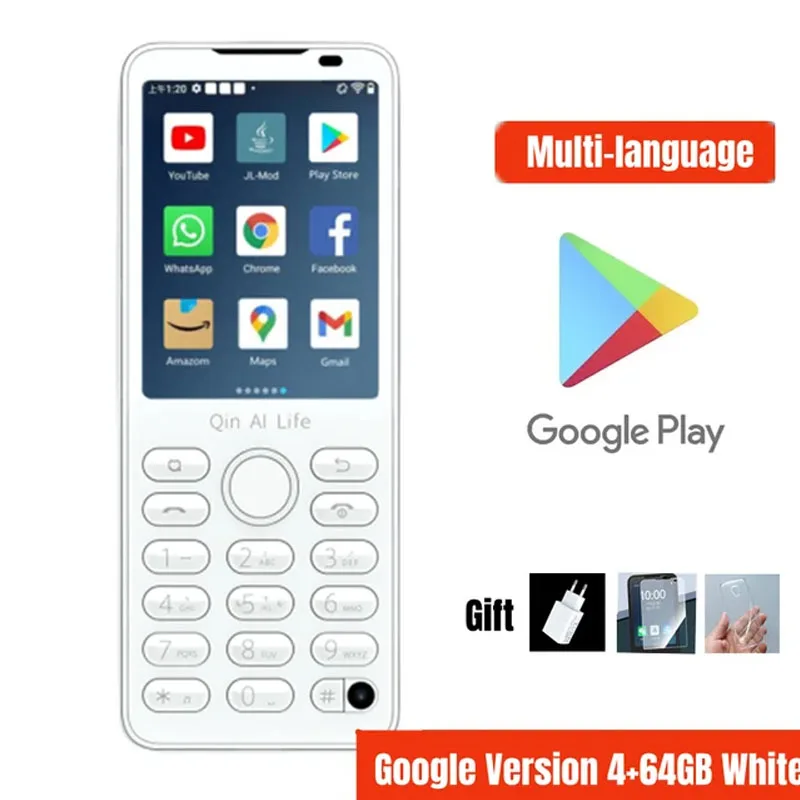New Qin F21 Pro Smart Touch Screen Phone 2.8 Inch 3GB + 32GB / 4GB