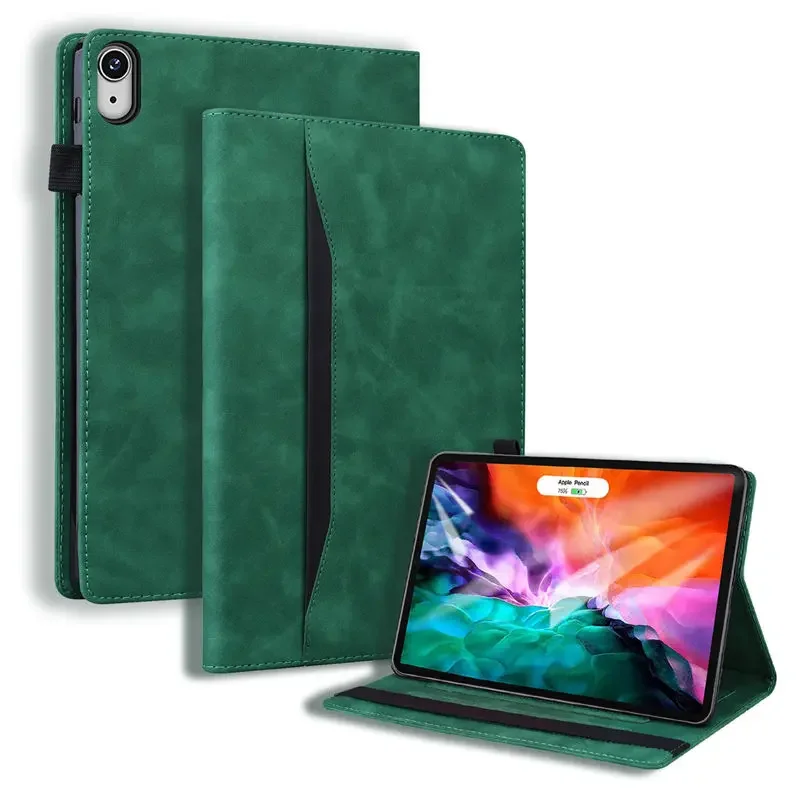 

Business Wallet Case For iPad Mini 7th Gen (2024) Cover for iPad Mini7 8.3 inch PU Leather Flip Stand Funda TPU Back Capa