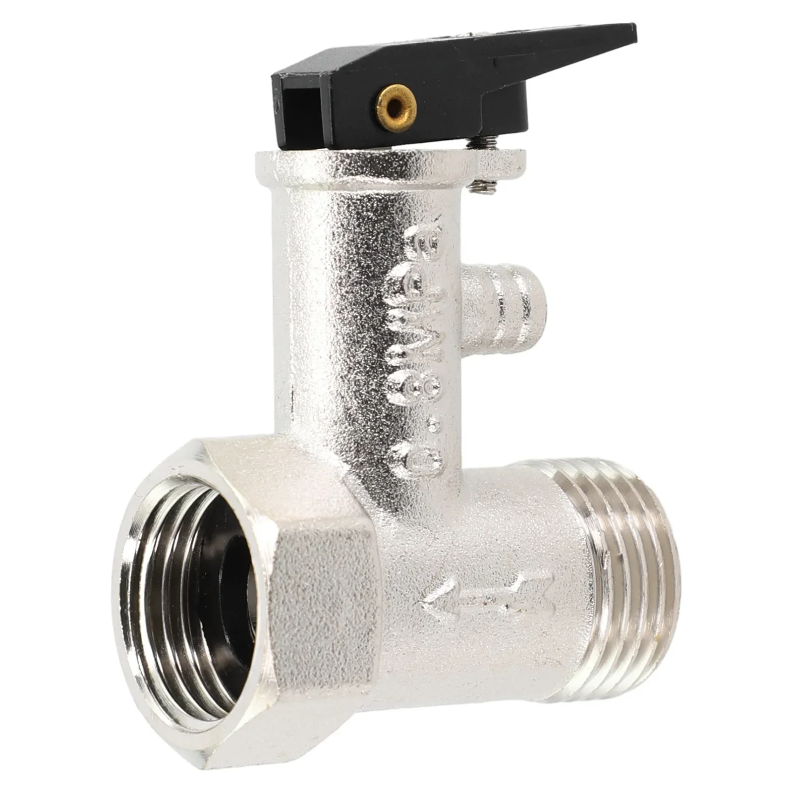 Pressure Relief Valves Boiler 1/2Inch Threads Brass Safety Valves Adjustable Closed Water Systems Home Improvement Plumbing