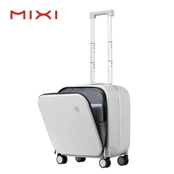 Mixi – valise à cadre en aluminium, conception brevetée, bagage à roulettes, belle cabine d'embarquement 18 20 24 pouces M9260