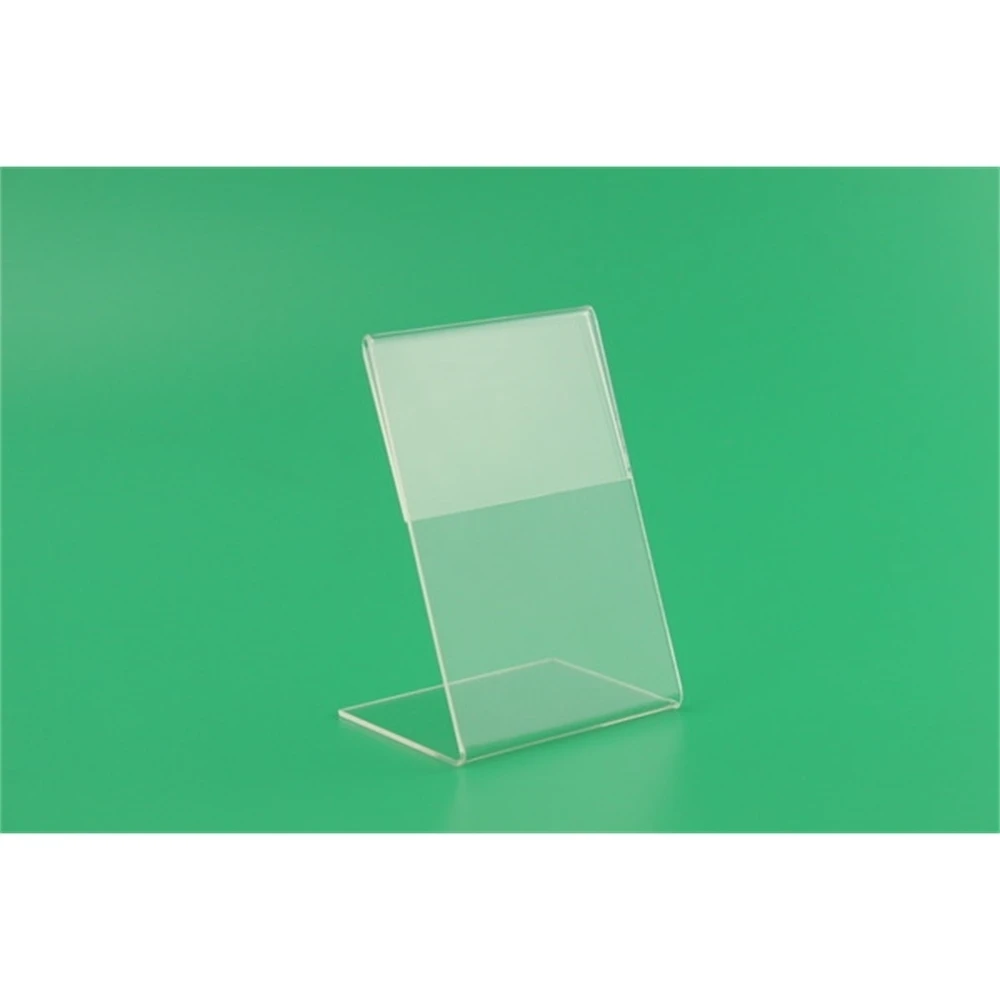 150*210mm 20 Pcs A5 Acrylic Desktop Table Tablet Stands Sign Banner Name Card Showing Stand Price List Label Menu Holder