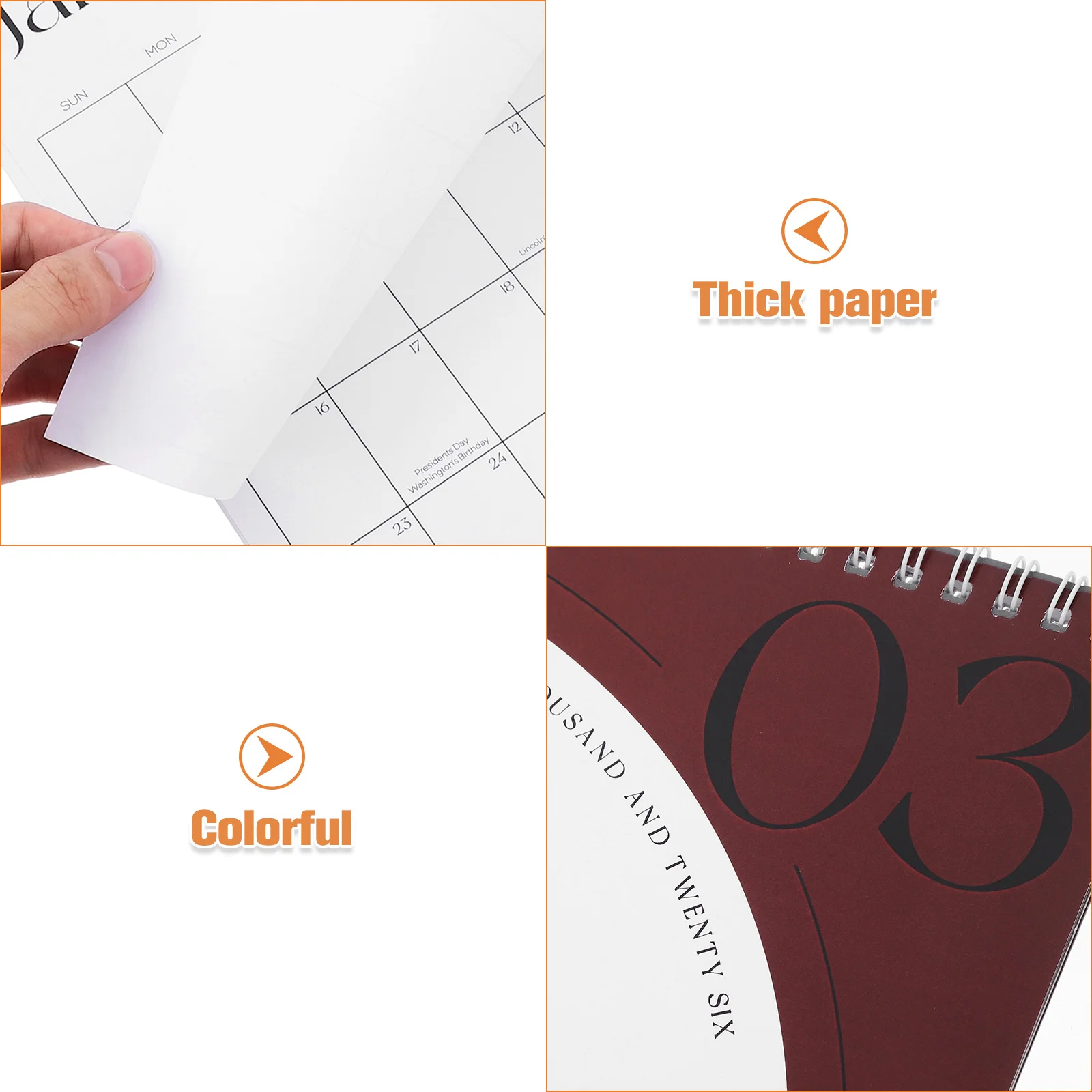 A5 2026 Pu Schedule Planner Monthly Index Portable Diary For Office Travel Daily Weekly Appointment Book A5 Organizer