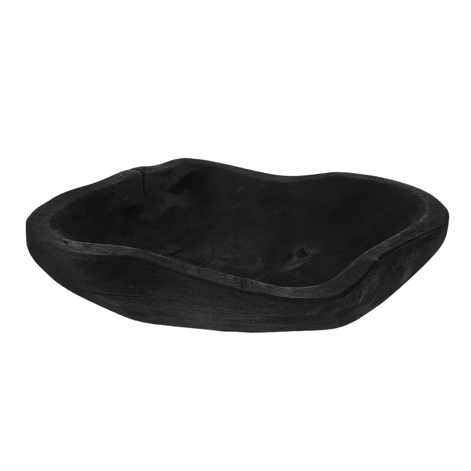 

Hand Carved Irregular Natural Wood Root Bowl Rustic Fruit Snack Dish Candy Tray Decorative Wooden Platter for Table