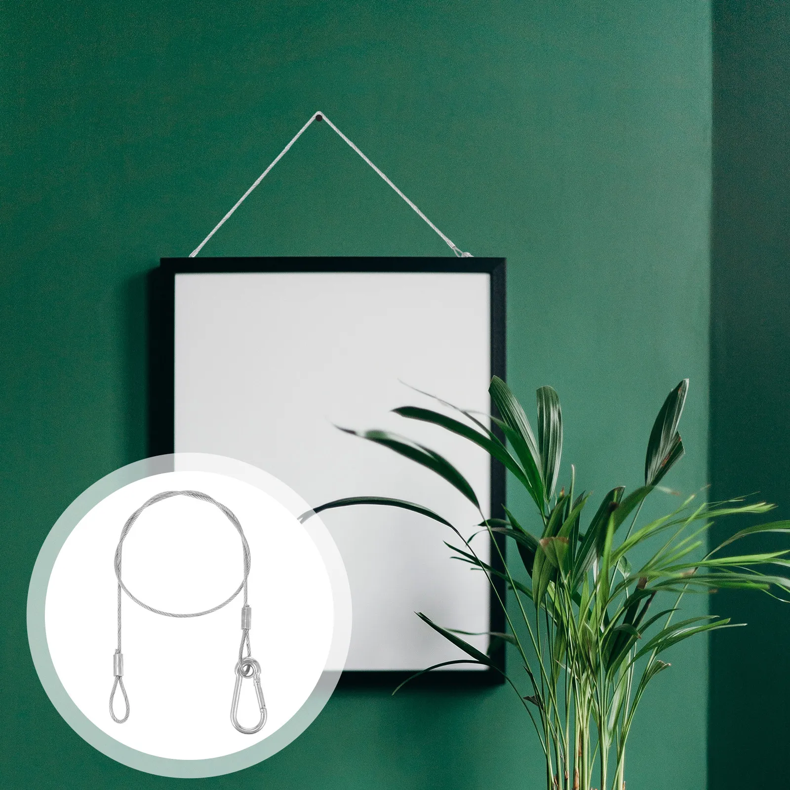 

5Pcs Quality Stainless Steel Safety Cable for Stage Light Fixtures Strong Stable Performance Wide Compatibility Lighting Rigging