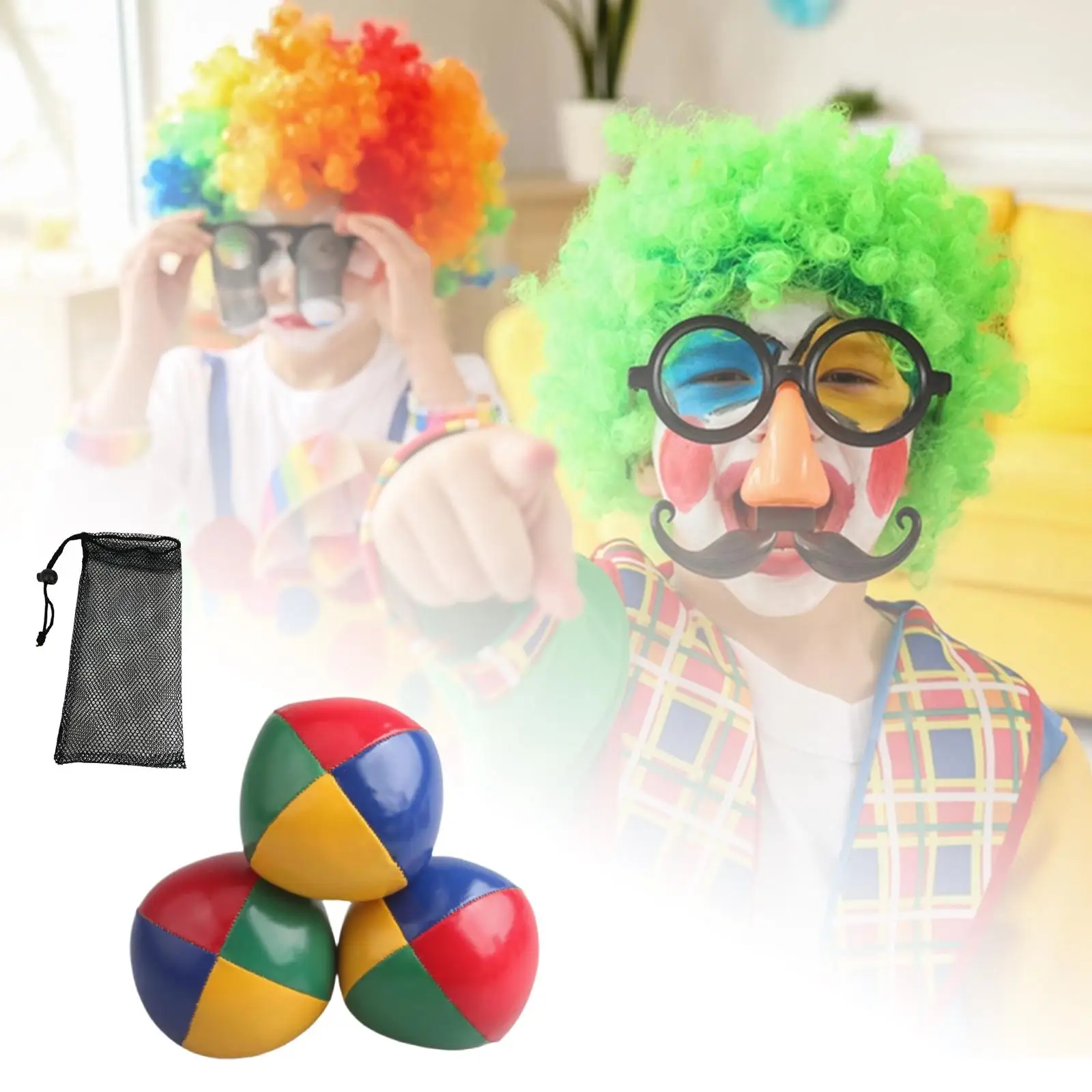 

3Pcs Juggling Balls Throwing Toys Backyard Game Juggle Balls Acrobatics Toss Ball Girls, Kids, Jugglers, Beginners