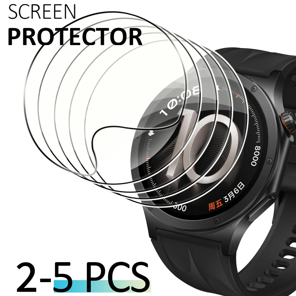 2-5PCS TPU Hydrogel Film Screen Protector For Oppo Watch X3 For OnePlus Watch 4 Watch4 Curved Full Coverage Film For Oppo X3