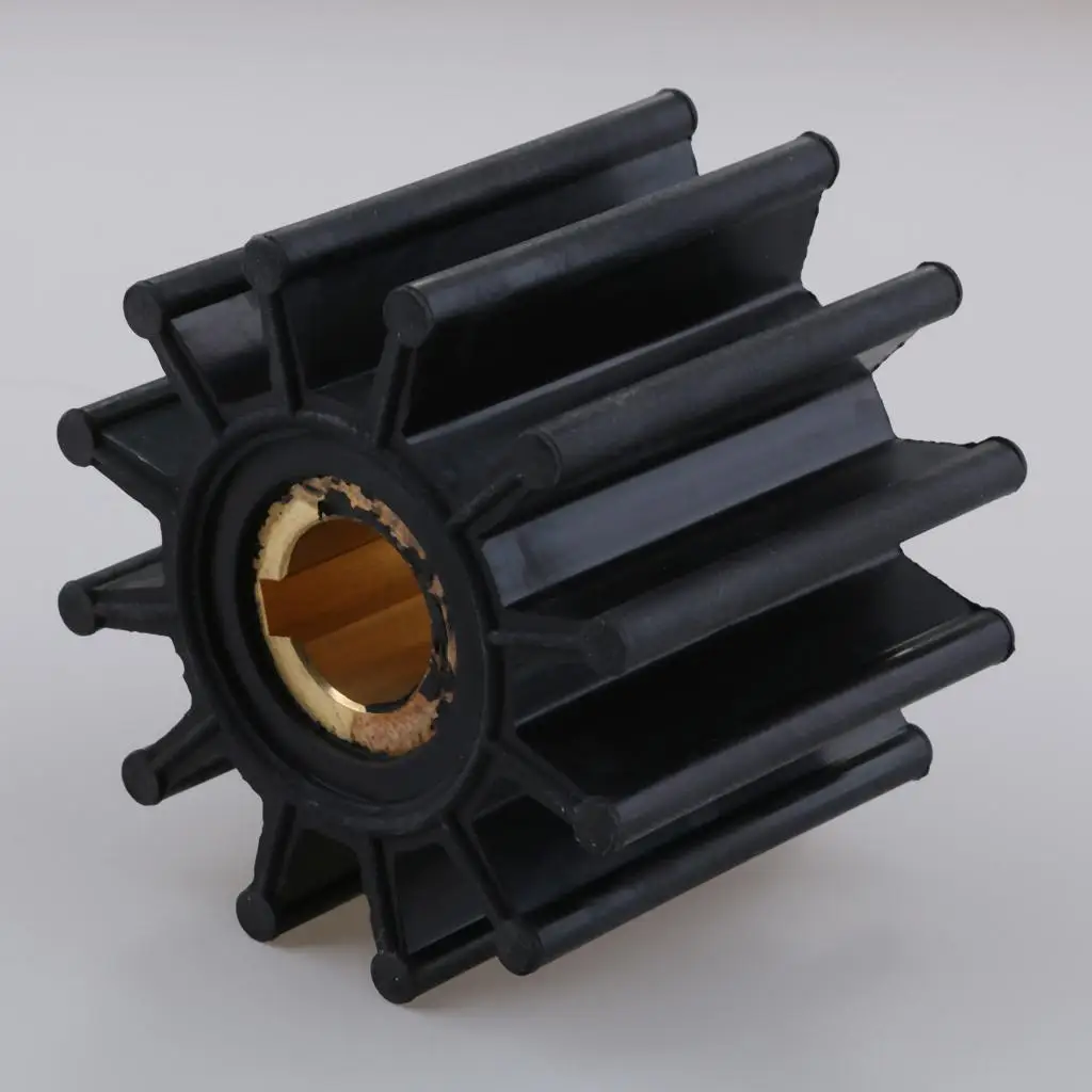 Neoprene Water Pump Impeller Key Drive Outboard Motor Component for Marine Engine Performance