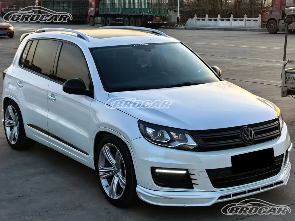 Für 2007–2015 VW Volkswagen Tiguan 5N GEN 1 Fabrik-Stil, hochwertiger ABS-Kunststoff, Kohlefaser-Spoiler, Kofferraum-Kofferraum-Flügel-Spoiler