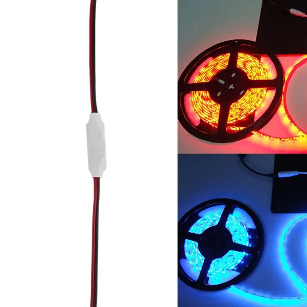 Regulador de intensidad de luz LED, minicontrolador remoto de 5V, 12a para tiras de luz Led de un solo Color, atenuador de brillo, 5050/3528