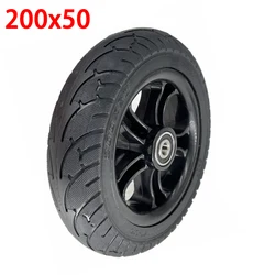 NEW 8 Inch Wheel 200x50 Solid Tire Wheel Fit For Electric Scooter Balance Car Explosion-proof Puncture Proof Tubeless Tyre Parts